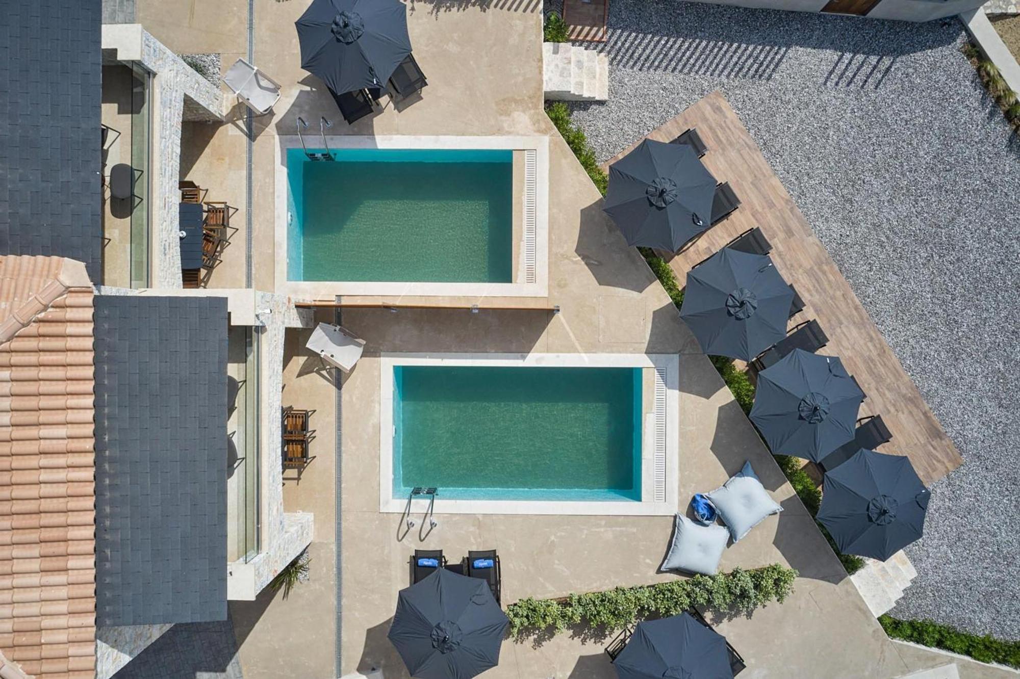 Beachfront Alassa Villas With Private Pools Kotronion  Екстериор снимка