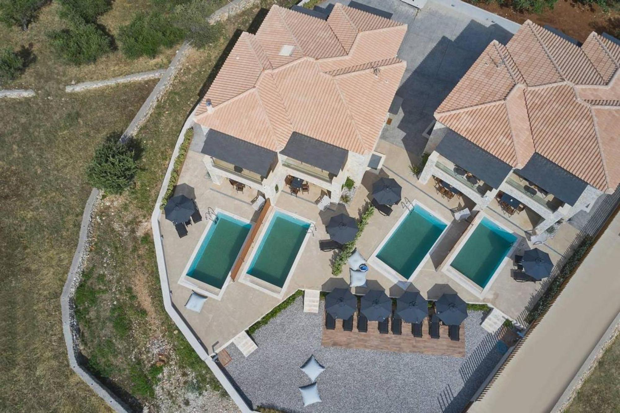 Beachfront Alassa Villas With Private Pools Kotronion  Екстериор снимка