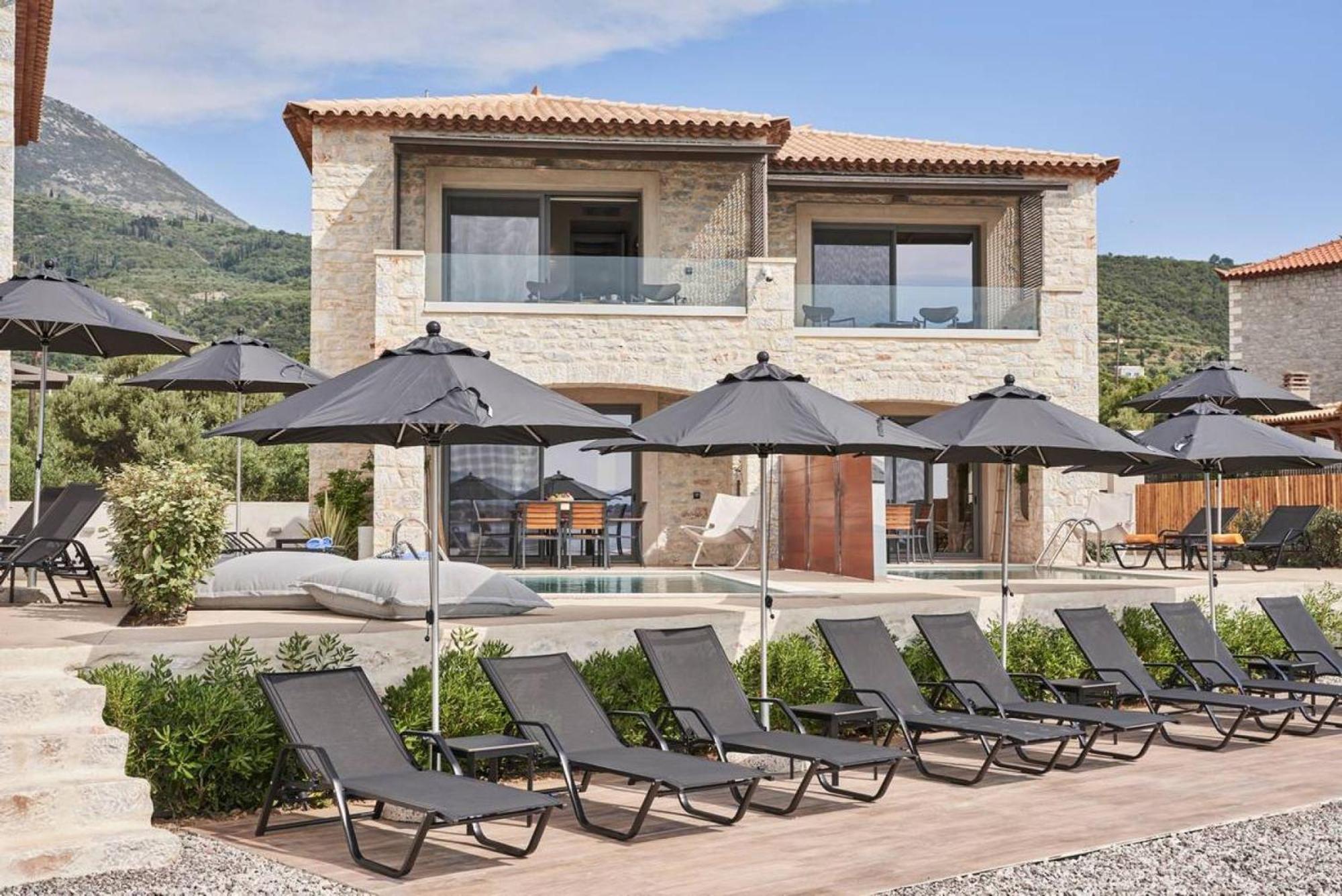 Beachfront Alassa Villas With Private Pools Kotronion  Екстериор снимка